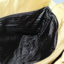 PRADA Hand Bag Nylon Yellow Silver Auth bs25222-20