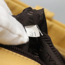 PRADA Hand Bag Nylon Yellow Silver Auth bs25222-12