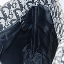 Christian Dior Trotter Canvas Hand Bag Black Silver Auth bs25227-18