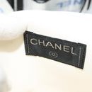 CHANEL Waist Bag Nylon White CC Auth bs25229-19