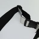 CHANEL Waist Bag Nylon White CC Auth bs25229-14