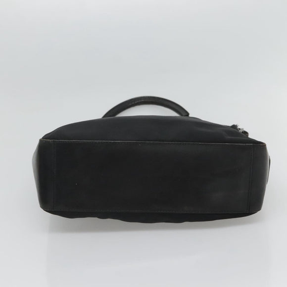 GUCCI Shoulder Bag Nylon Black Silver 001 3770 002122 Auth bs25244