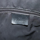 GUCCI Shoulder Bag Nylon Black Silver 001 3770 002122 Auth bs25244-15