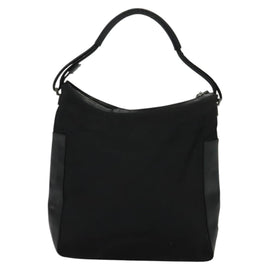 GUCCI Shoulder Bag Nylon Black Silver 001 3770 002122 Auth bs25244 - 0