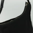 GUCCI Shoulder Bag Nylon Black Silver 001 3770 002122 Auth bs25244-5