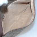 GUCCI GG Supreme Clutch Bag PVC Leather Beige Gold 156 01 053 Auth bs25246-21