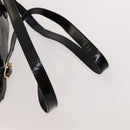 GUCCI Bamboo Backpack Enamel Black Gold 003 1705 0030 Auth bs25250-8