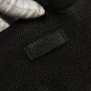 GUCCI Shoulder Bag Canvas Outlet Black Gold 257268 Auth bs25254-17