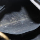 GUCCI Shoulder Bag Canvas Outlet Black Gold 257268 Auth bs25254-11