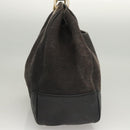 GUCCI Shoulder Bag Canvas Outlet Black Gold 257268 Auth bs25254-3