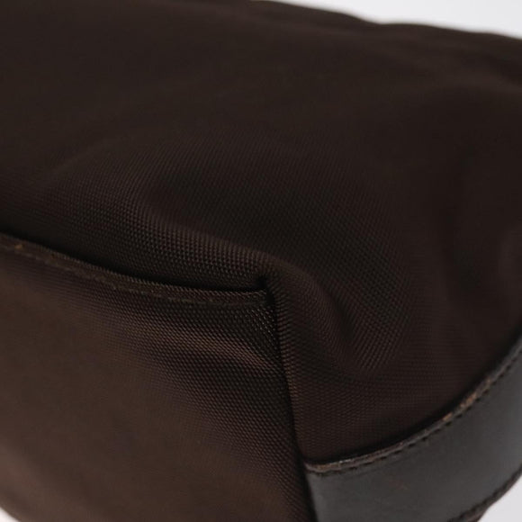 GUCCI Shoulder Bag Canvas Brown Silver 000 0602 Auth bs25255