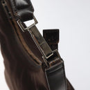 GUCCI Shoulder Bag Canvas Brown Silver 000 0602 Auth bs25255-9