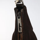 GUCCI Shoulder Bag Canvas Brown Silver 000 0602 Auth bs25255-10