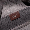 GUCCI Shoulder Bag Canvas Brown Silver 000 0602 Auth bs25255-18