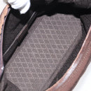 GUCCI Shoulder Bag Canvas Brown Silver 000 0602 Auth bs25255-11