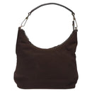 GUCCI Shoulder Bag Canvas Brown Silver 000 0602 Auth bs25255-13