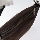 GUCCI Shoulder Bag Canvas Brown Silver 000 0602 Auth bs25255-6