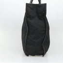 GUCCI Tote Bag Canvas Black Silver Auth bs25256-3