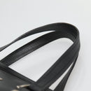 GUCCI Tote Bag Canvas Black Silver Auth bs25256-8