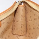 Christian Dior Clutch Bag PVC Canvas Black Brown Auth bs25261-17