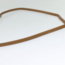 Christian Dior Honeycomb Canvas Shoulder Bag PVC Leather Beige Gold Auth bs25264-7