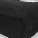 Christian Dior Maris Pearl Hand Bag Nylon Black Silver Auth bs25265-9