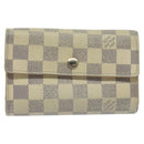 LOUIS VUITTON Damier Azur Portefeuille Alexandra Wallet N63068 LV Auth bs25268-13