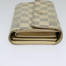 LOUIS VUITTON Damier Azur Portefeuille Alexandra Wallet N63068 LV Auth bs25268-4