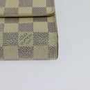 LOUIS VUITTON Damier Azur Portefeuille Alexandra Wallet N63068 LV Auth bs25268-14
