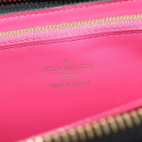 LOUIS VUITTON Portefeuille Comet Wallet Taurillon Leather M63102 LV Auth bs25269