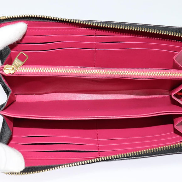 LOUIS VUITTON Portefeuille Comet Wallet Taurillon Leather M63102 LV Auth bs25269