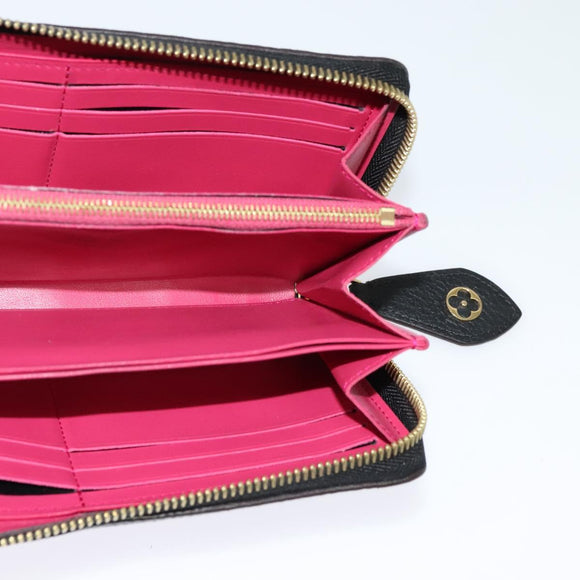 LOUIS VUITTON Portefeuille Comet Wallet Taurillon Leather M63102 LV Auth bs25269