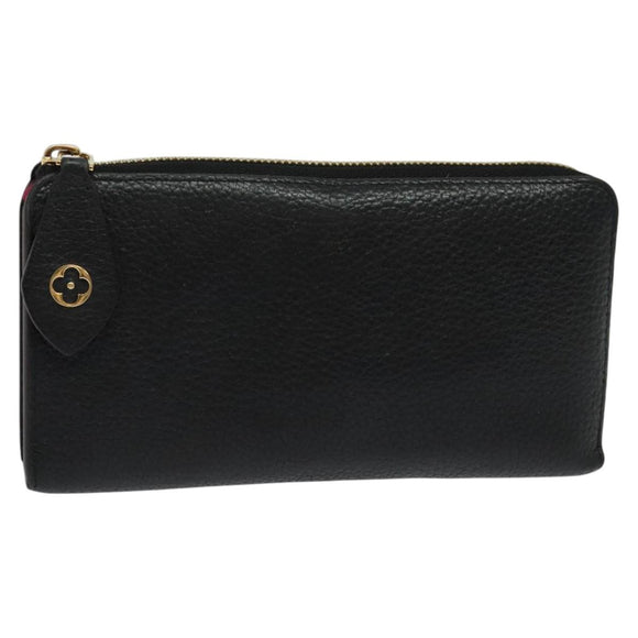 LOUIS VUITTON Portefeuille Comet Wallet Taurillon Leather M63102 LV Auth bs25269