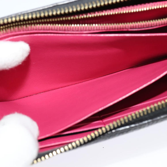 LOUIS VUITTON Portefeuille Comet Wallet Taurillon Leather M63102 LV Auth bs25269