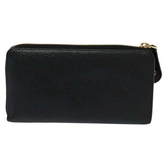 LOUIS VUITTON Portefeuille Comet Wallet Taurillon Leather M63102 LV Auth bs25269