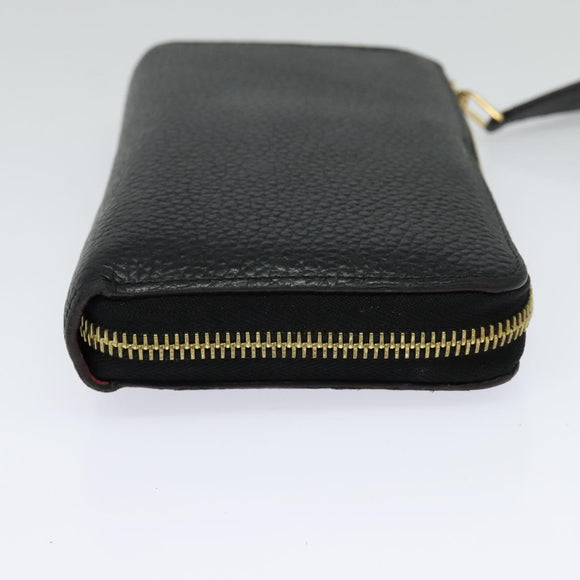 LOUIS VUITTON Portefeuille Comet Wallet Taurillon Leather M63102 LV Auth bs25269