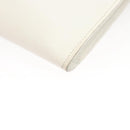 HERMES Omenitu Shoulder Bag Leather White Auth bs25279-14