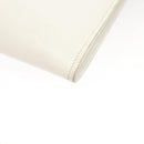 HERMES Omenitu Shoulder Bag Leather White Auth bs25279-16