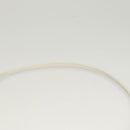 HERMES Omenitu Shoulder Bag Leather White Auth bs25279-8