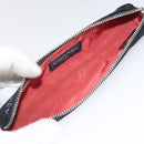 CHANEL Sunglass Case Pen Case Nylon Black CC Auth bs25281-10