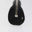 CHANEL Sunglass Case Pen Case Nylon Black CC Auth bs25281-3