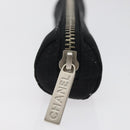 CHANEL Sunglass Case Pen Case Nylon Black CC Auth bs25281-4