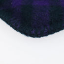 BURBERRY Nova Check Hot Water Bottle Cotton Purple Auth bs25282-14