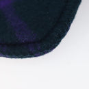 BURBERRY Nova Check Hot Water Bottle Cotton Purple Auth bs25282-15