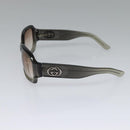 GUCCI Sunglasses plastic 2Set Black Silver Auth bs25283-11