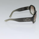 GUCCI Sunglasses plastic 2Set Black Silver Auth bs25283-12