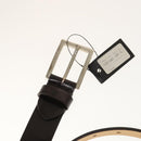 FENDI Zucca Canvas Belt Leather Canvas 2Set Brown Dark Brown Auth bs25284-6