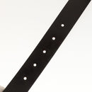 FENDI Zucca Canvas Belt Leather Canvas 2Set Brown Dark Brown Auth bs25284-7