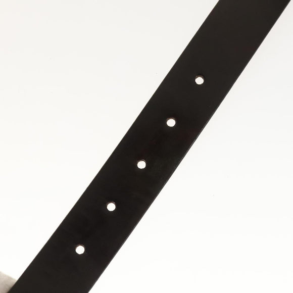 FENDI Zucca Canvas Belt Leather Canvas 2Set Brown Dark Brown Auth bs25284