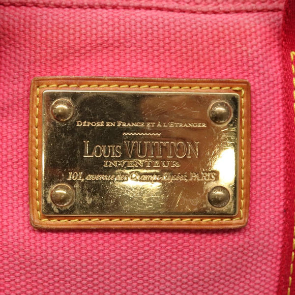 LOUIS VUITTON Antigua Cabas PM Hand Bag Rouge Pink M40088 LV Auth bs25294